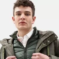 Куртка мужская Timberland Snowdon Parka зеленая