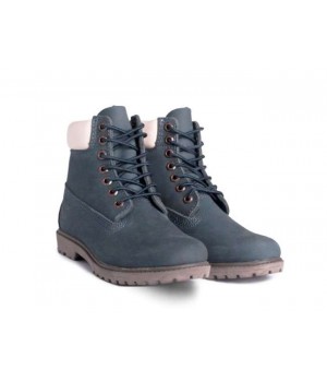 Timberland ботинки 10061 Premium синие женские (36-41)