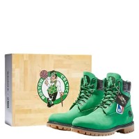 Timberland ботинки 6 inch premium boot nba celtics boston зелёный