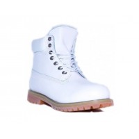 Timberland ботинки 10061 белые зимние с мехом (36-41)