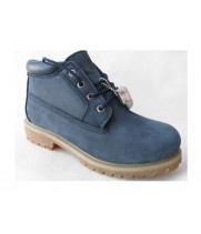 Обувь Timberland Classic Mini синие зимние с мехом (41-46)