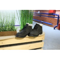 Обувь Timberland Classic Mini черные зимние с мехом (41-46)
