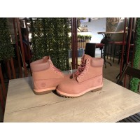 Timberland ботинки 10061 розовые демисезонные женские (36-41)
