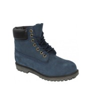 Timberland ботинки 10061 синие зимние с мехом (36-46)