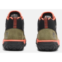 Timberland Greenstride Motion 6 Leather Hiking Boot Black Green