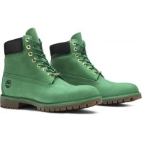 Ботинки Timberland Classic 10061 зеленые демисезонные (36-46)