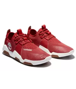 Мужская осенняя обувь Timberland Earth rally  knit oxford red