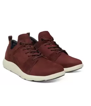 Мужская осенняя обувь Timberland flyroam leather oxford bordo