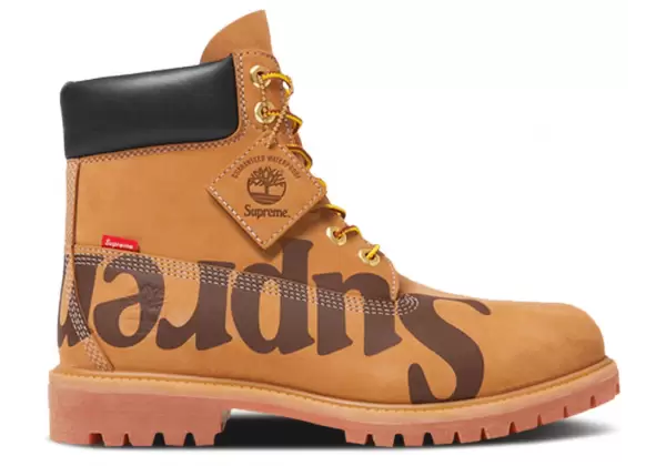 Ботинки Timberland Supreme x 6 Inch Premium Waterproof Big Logo Wheat