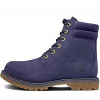 Ботинки Timberland 6 Inch Blue с мехом