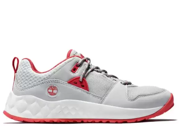 Кроссовки Timberland SOLAR WAVE LOW белые с красным